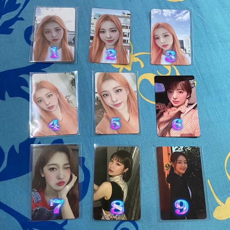 Loona photocard (summer package, on wave, album) vivi choerry yves yeojin