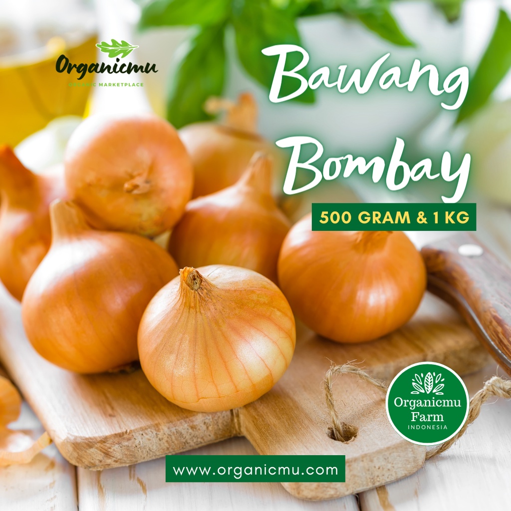 

Organicmu - Bawang Bombai 1 kg