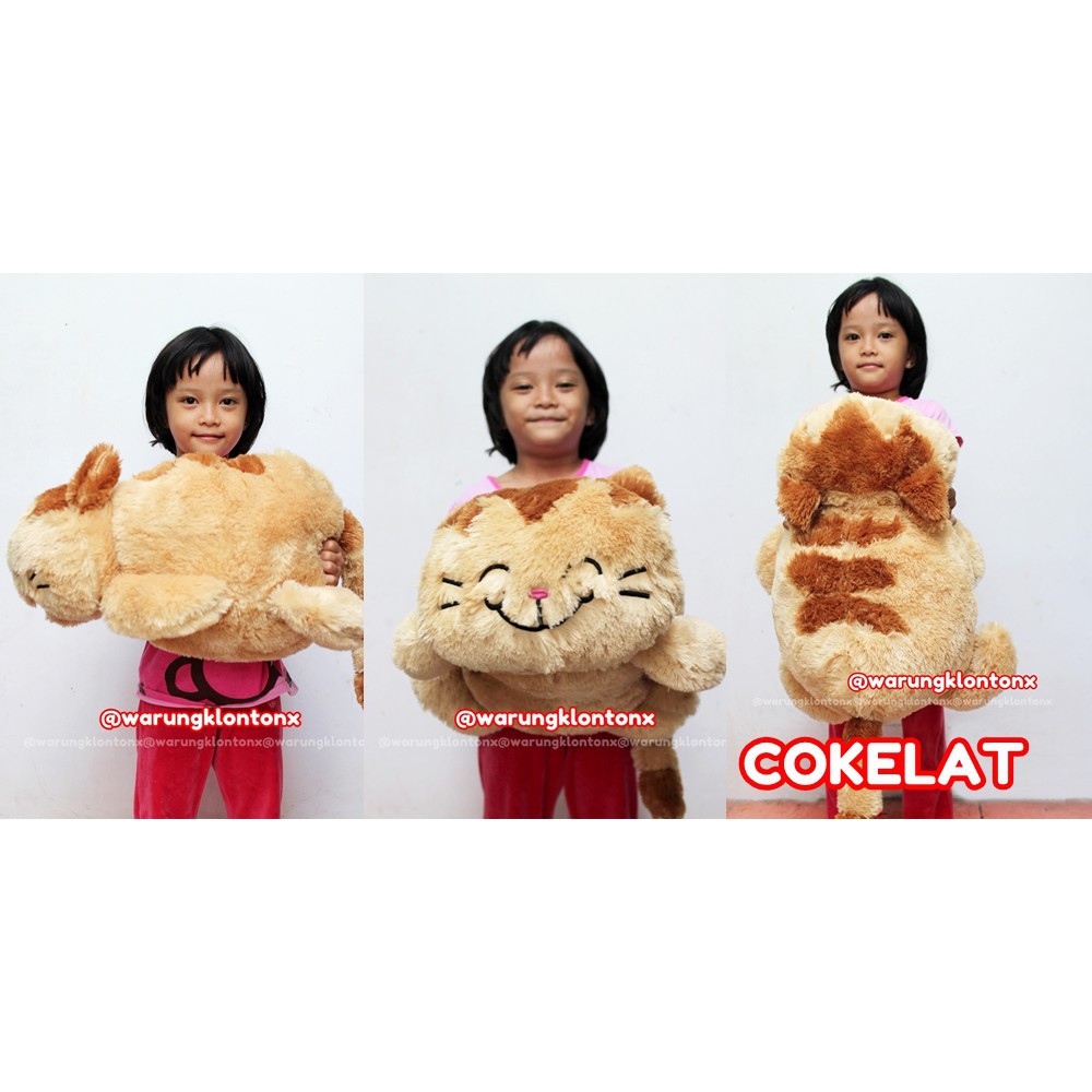 Boneka Kucing Lying Cat Besar Lucu Berkualitas