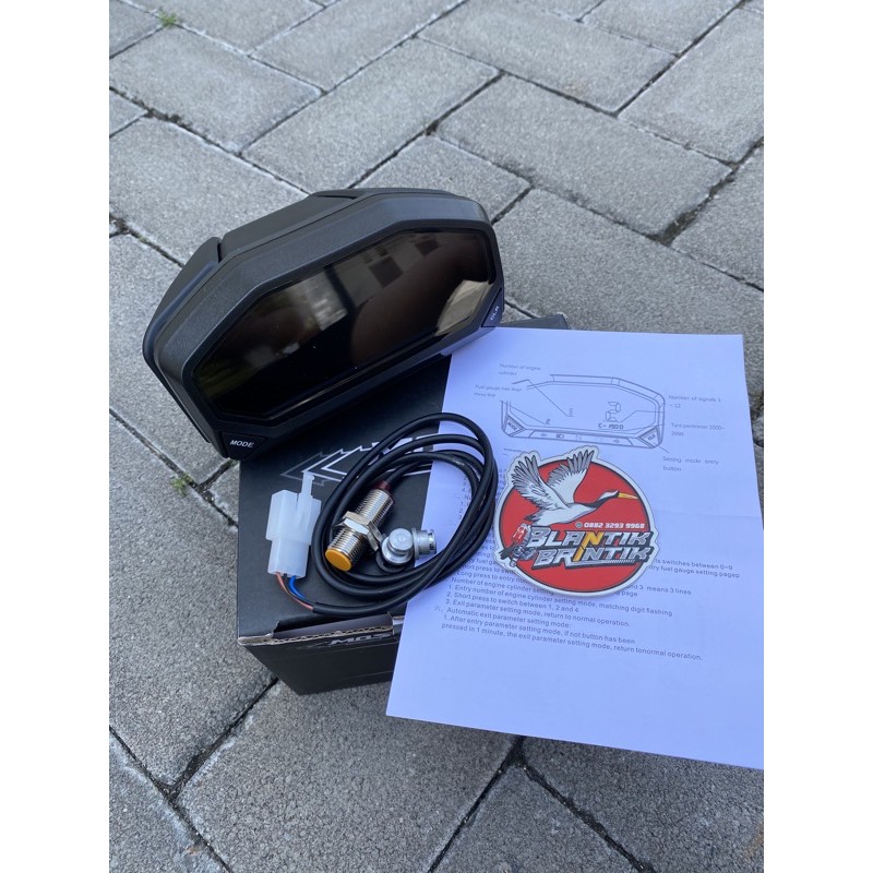 Spedometer spido KOSO rx4 digital full set sensor spedo