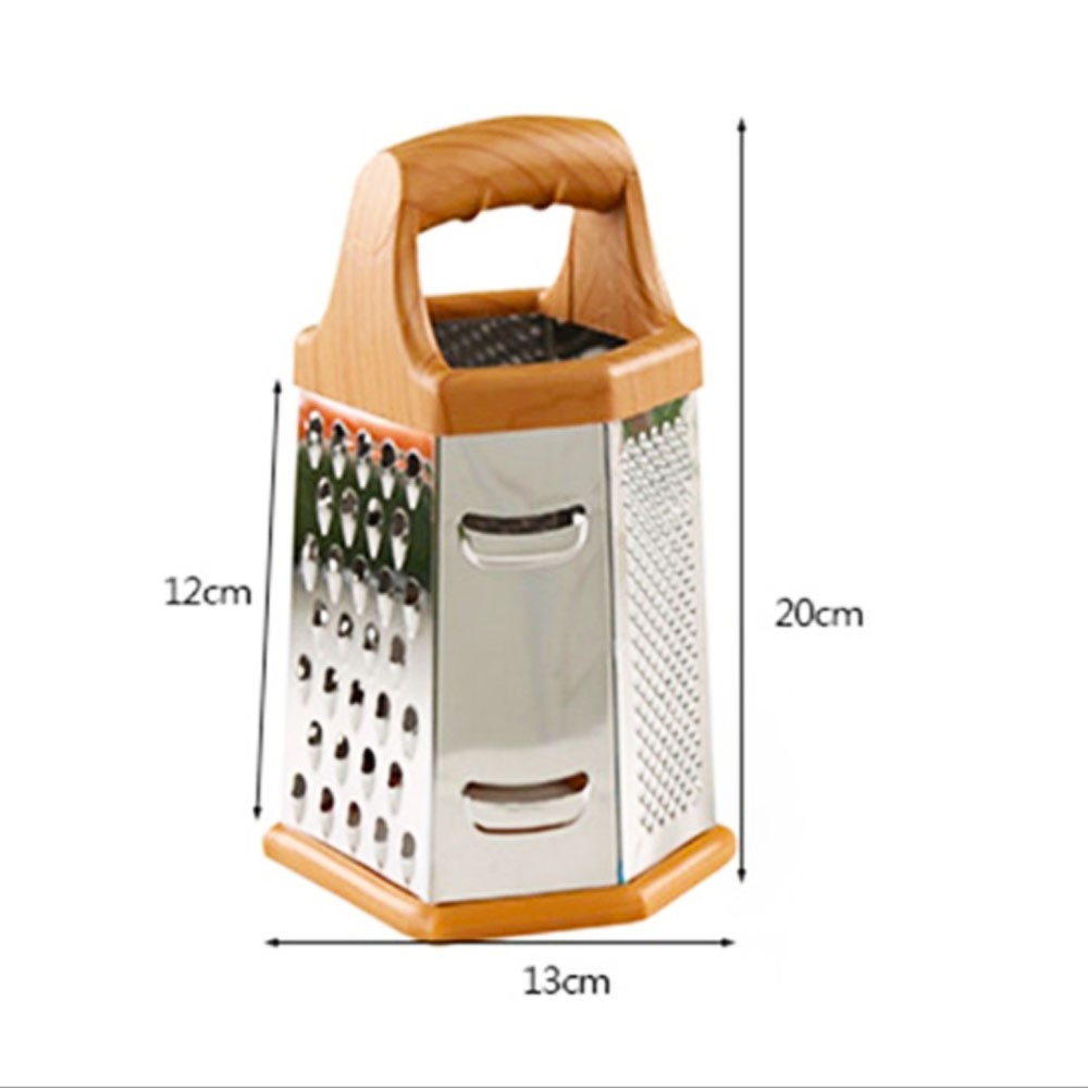 Kitchen Mate Parutan Menara 6 Grater Stainless Steel