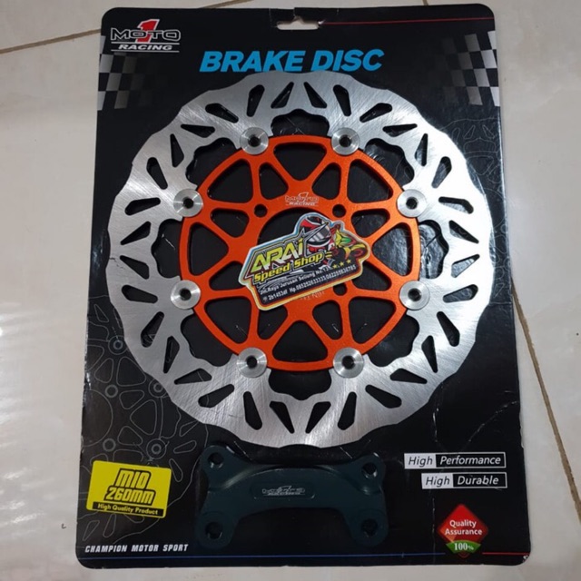 Cakram MOTO1 260mm Mio Orange