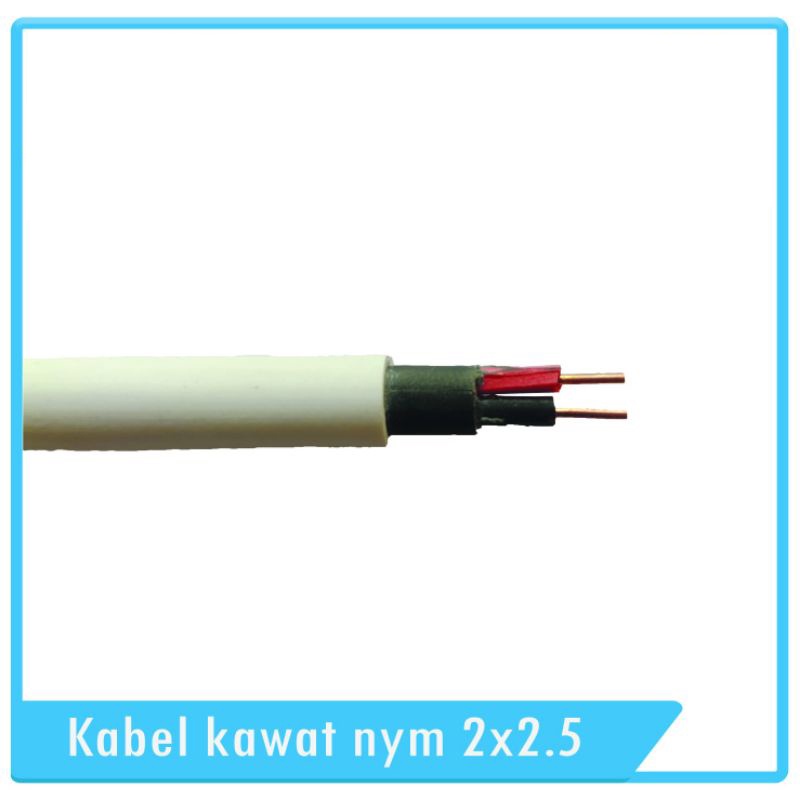 Kabel Listrik Kawat NYM 2 x 2.5