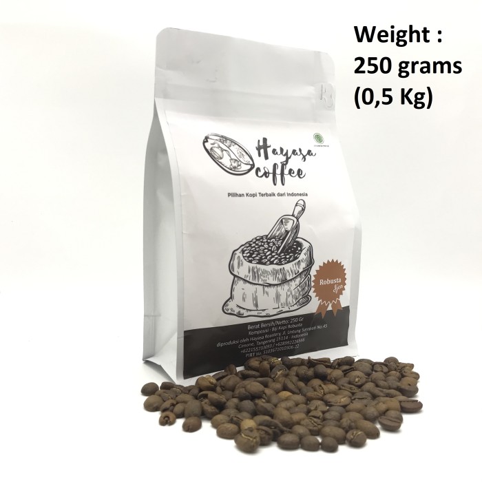 

NEW Kopi Hayasa Ijen Robusta - 250 Gr - Bubuk Medium