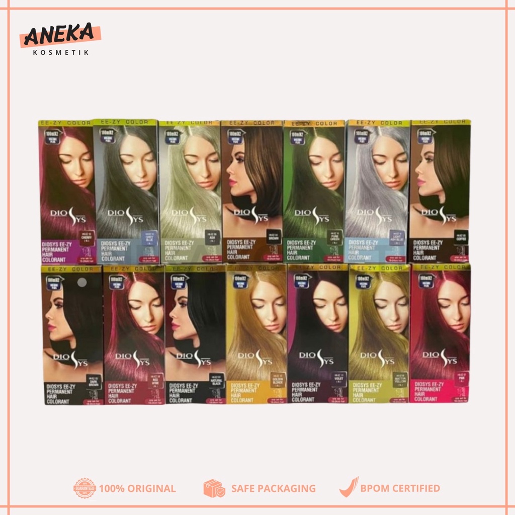DIOSYS Hair Color / Semir Rambut Diosys / Pewarna Rambut Dyosis / Diosis 100 ML