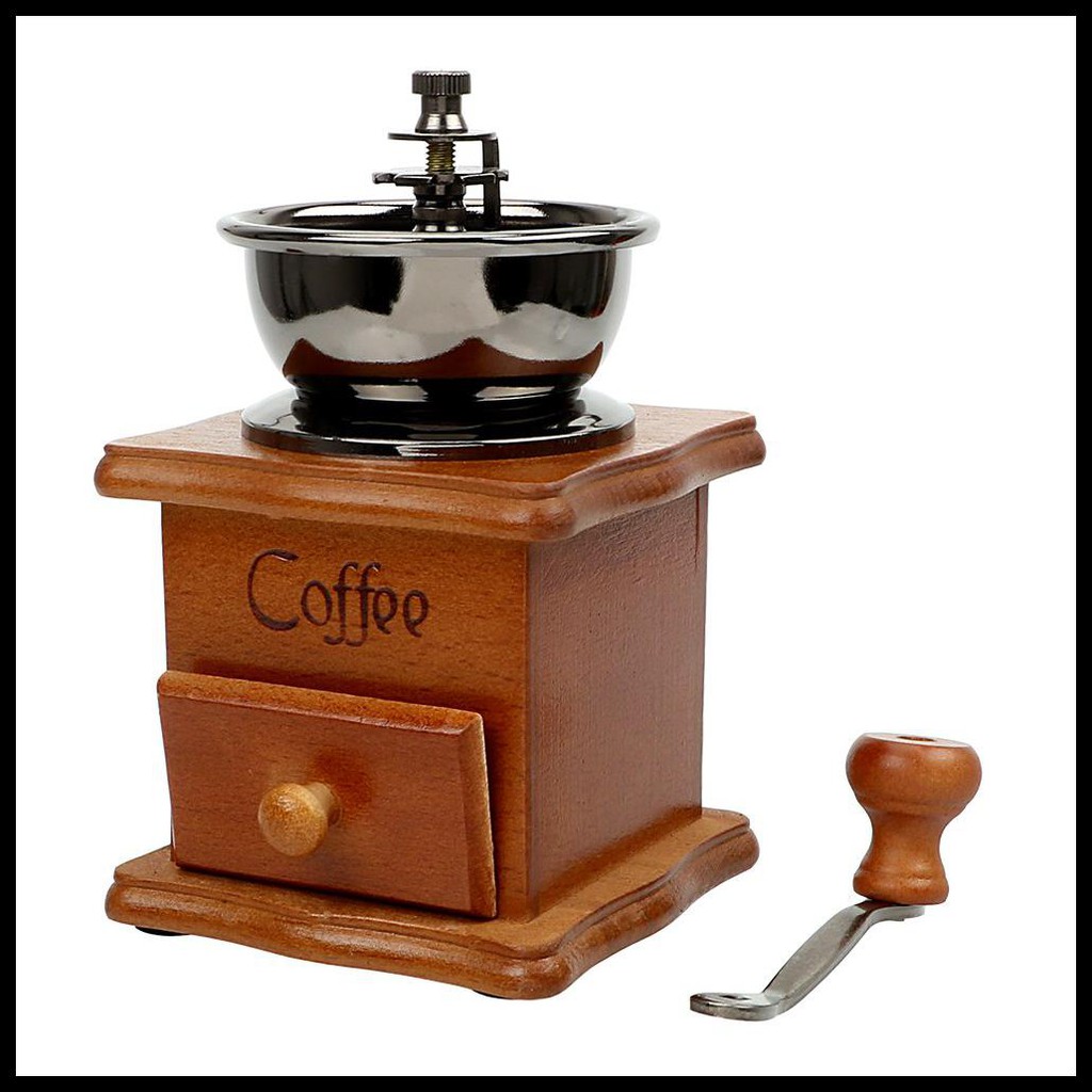 ALAT PENGGILING KOPI MANUAL COFFEE GRINDER - 16290 - BROWN