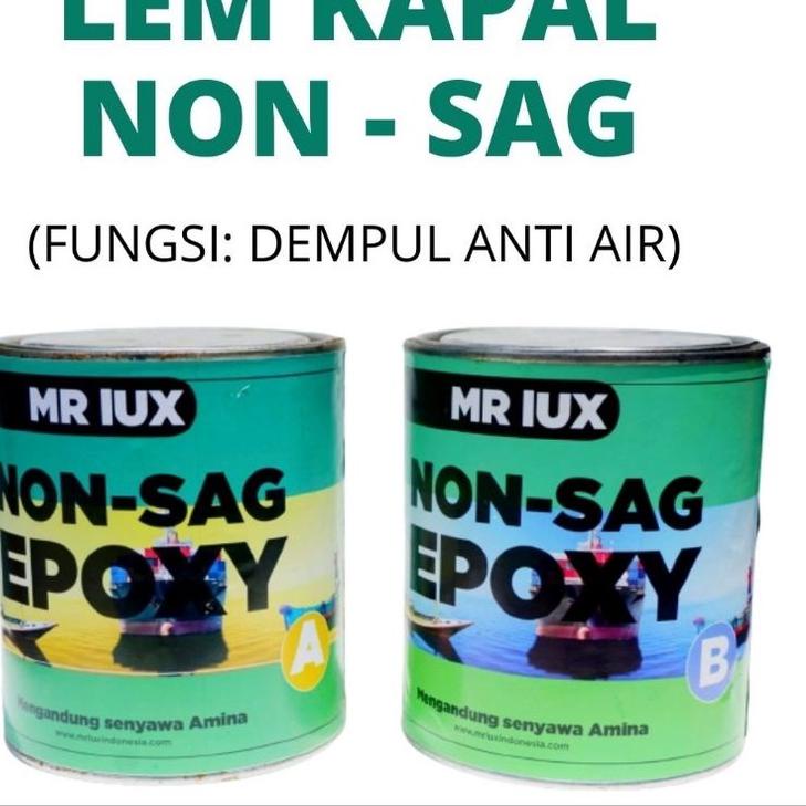 

Paket Pilihan Lem EPOXY NON SAG MR LUX Kemasan 2 Kg per Set