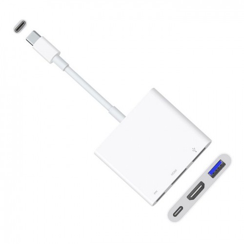 Adapter Kabel USB Type C ke USB 3.0 Type-C &amp; HDMI