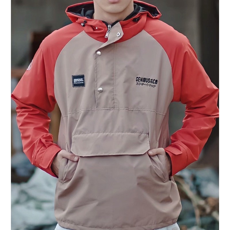 JAKET CAGOULE GENIOUS RAGLAN