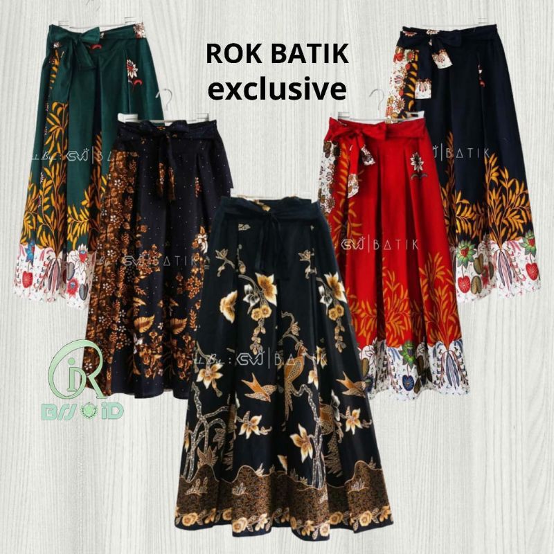 ROK BATIK PAYUNG ROK CIBULAN ROK MODERN BAWAHAN WANITA ROK PAYUNG  ROK BATIK TERBARU JUMBO PAYUNG