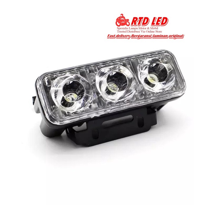 READY MURAH Lampu Sorot Lampu Kabut Lampu Tambahan LED RTD E03 Original HS