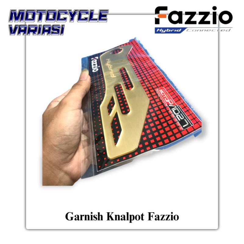 Garnish Knalpot Fazzio Muffler Garnish Cover Knalpot Fazzio