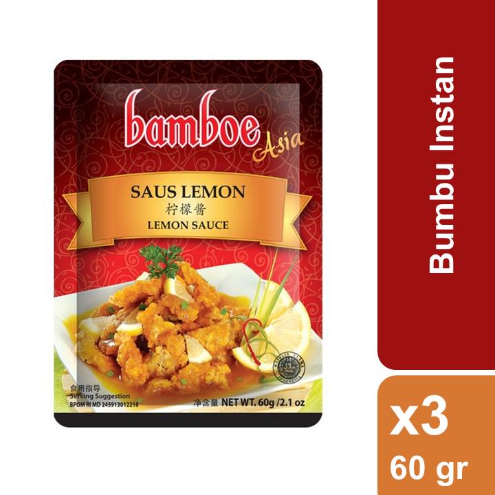 

Bamboe Bumbu Saus Lemon 60 gr x 3 Pcs