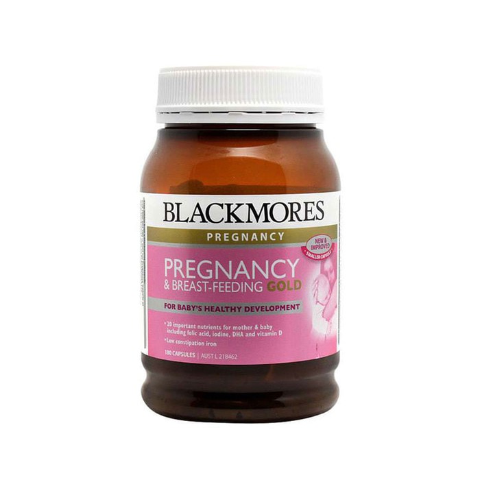 

Blackmores Pregnancy and Breastfeeding Gold 180 Capsules