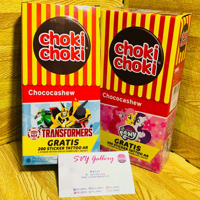 

CHOKI CHOKI COKLAT PASTA SNACK JADUL