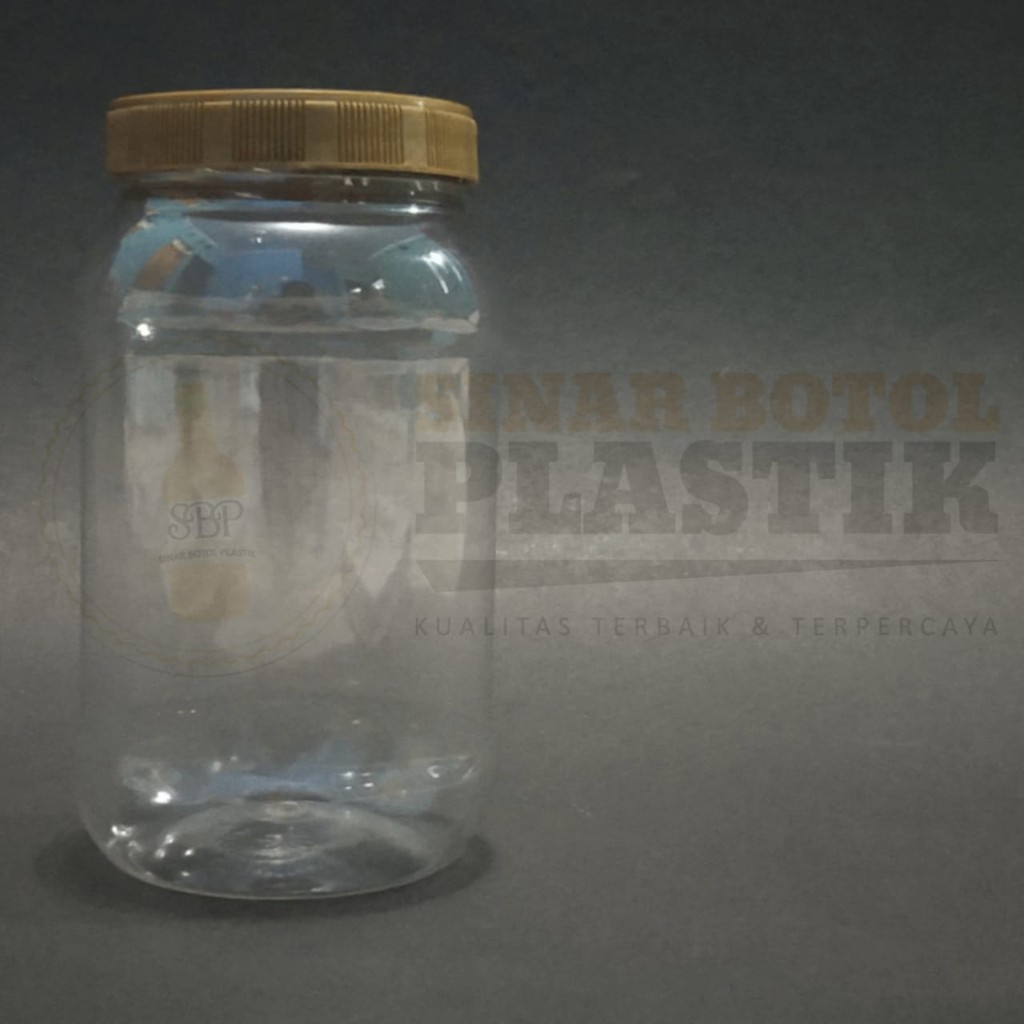 Toples Bulat 500ml / Toples plastik / toples bawang goreng murah