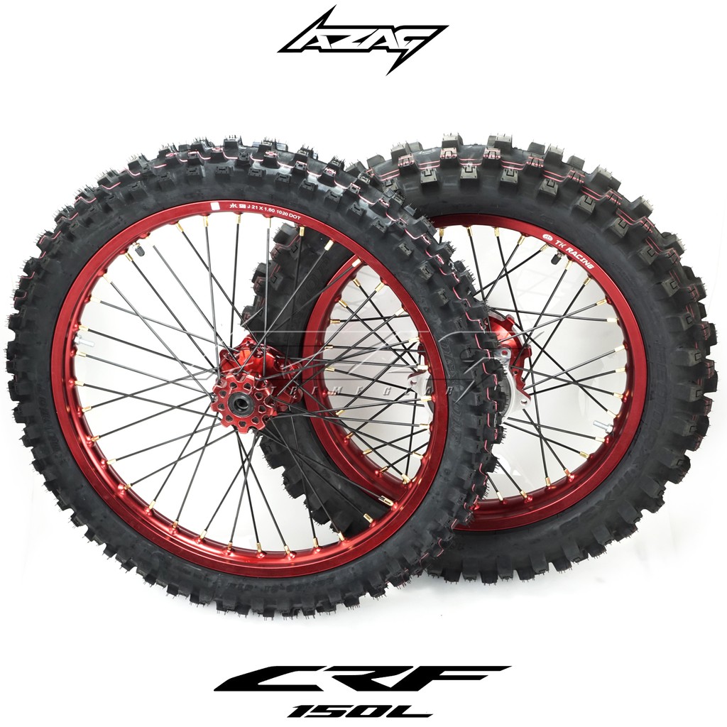 Ban Set Trail Motocross VELG TK DUNLOP