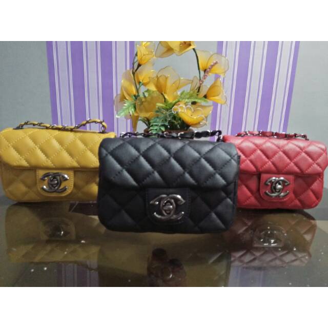 Tas channel tali kepang