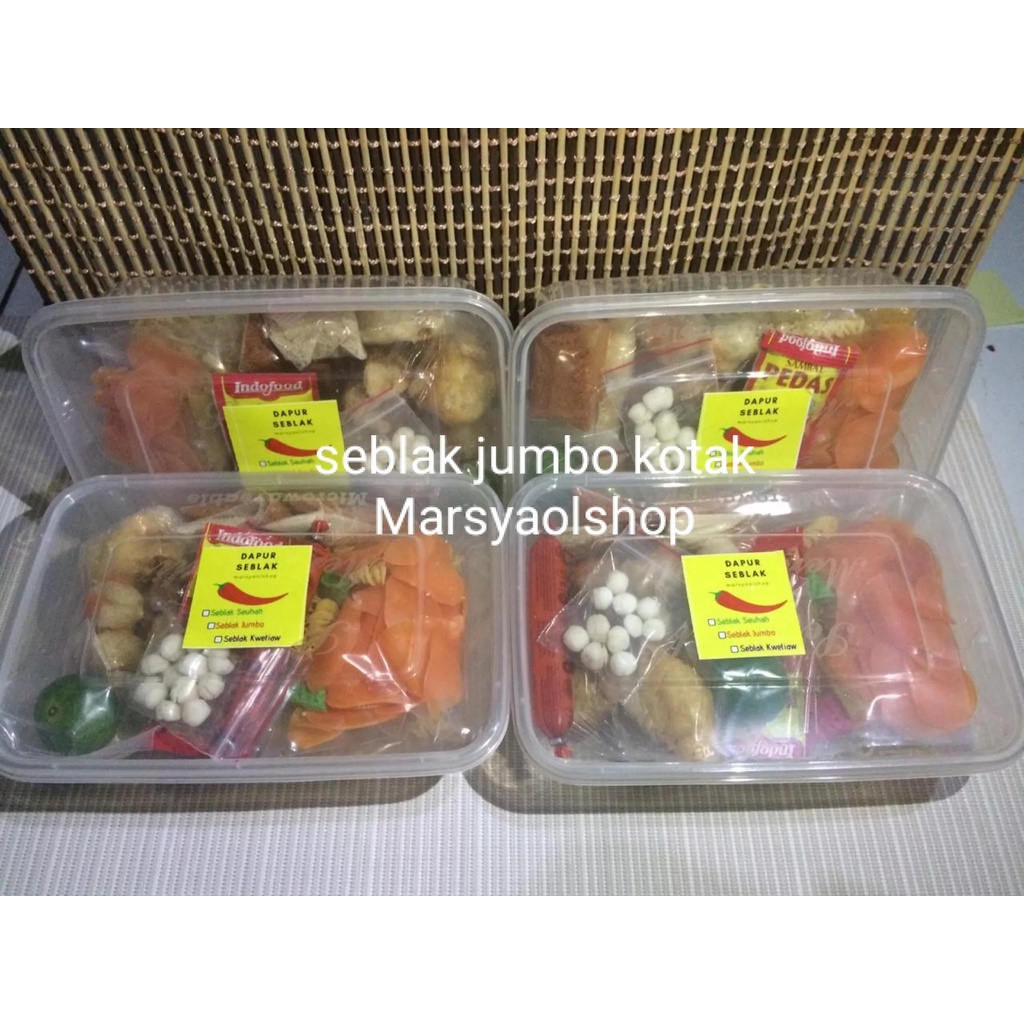 

SEBLAK INSTAN!! - Seblak Instan Kuah Pedas Box Kemasan Tinggal Seduh