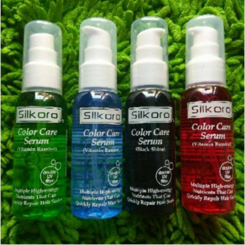 SILKORO Color Care Serum - 80ml / SILKORO VITAMIN RAMBUT BPOM ORIGINAL