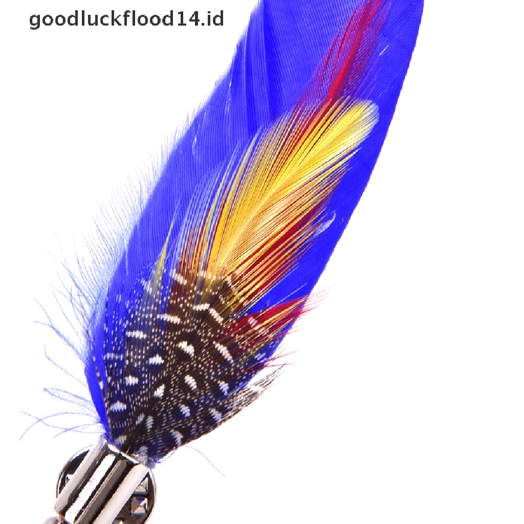 [OOID] Handmade Peacock Pheasant Feather Brooch Hat Lapel Pin Suit Wedding Accessories ID