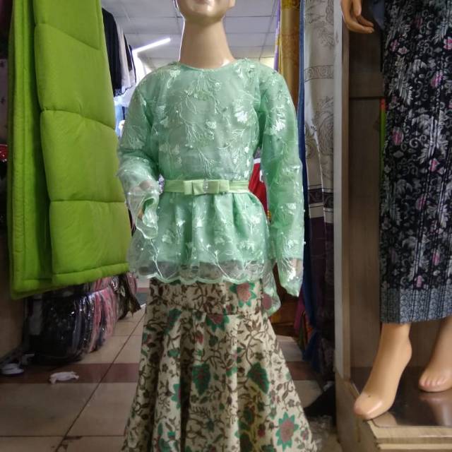 SET KEBAYA ANAK TULLE/AURORA TULLE ANAK/KEBAYA MODERN