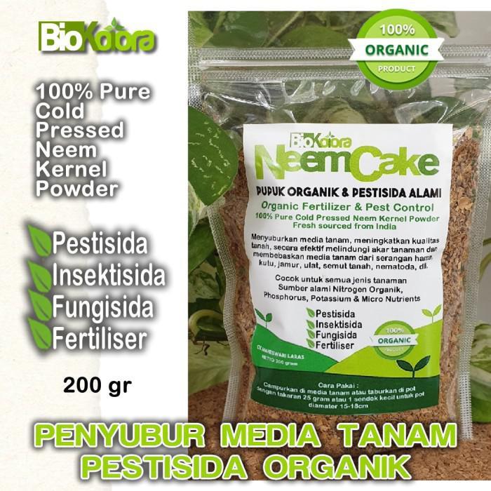 Pupuk Pestisida Organik Neem Cake Basmi Semut Tanah Menyuburkan Media