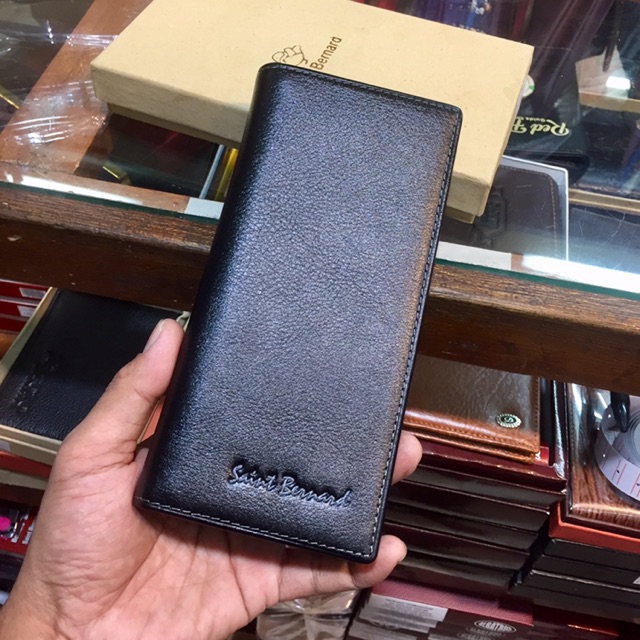 dompet keren bahan kulit asli berkualitas model lipat buku ukuran panjang #dompet #dompetkulit #dompetkeren