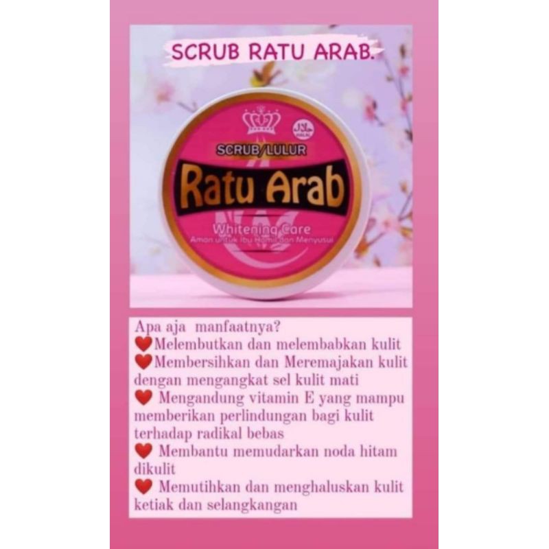 SCRUB BIBIT RATU ARAB