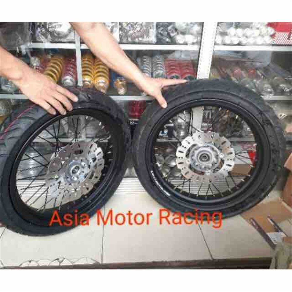 Paketan Velg Costum Supermoto Honda CRF 150 L Ring 17 250 300 350