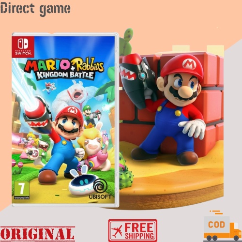 Jual Nintendo Switch Mario Rabbids Kingdom Battle ORIGINAL 100% ...