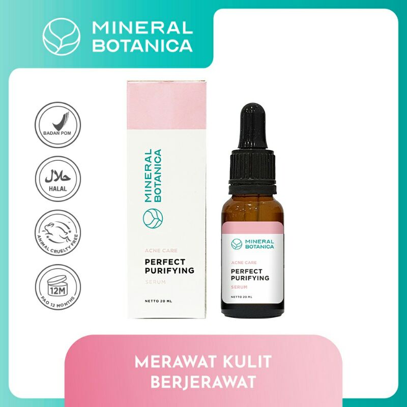 ❤GROSIR❤ Mineral Botanica Perfect Purifying Face Serum 20ml