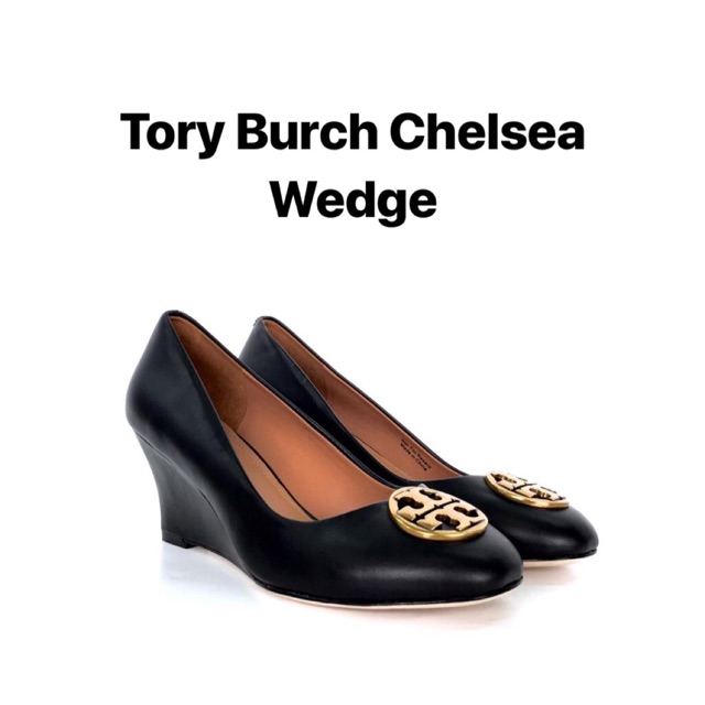 Tory Burch Chelsea Wedge Black