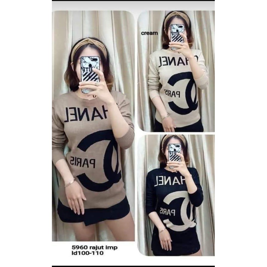 sweater rajut import F -sweater rajut import wanita-sweater rajut