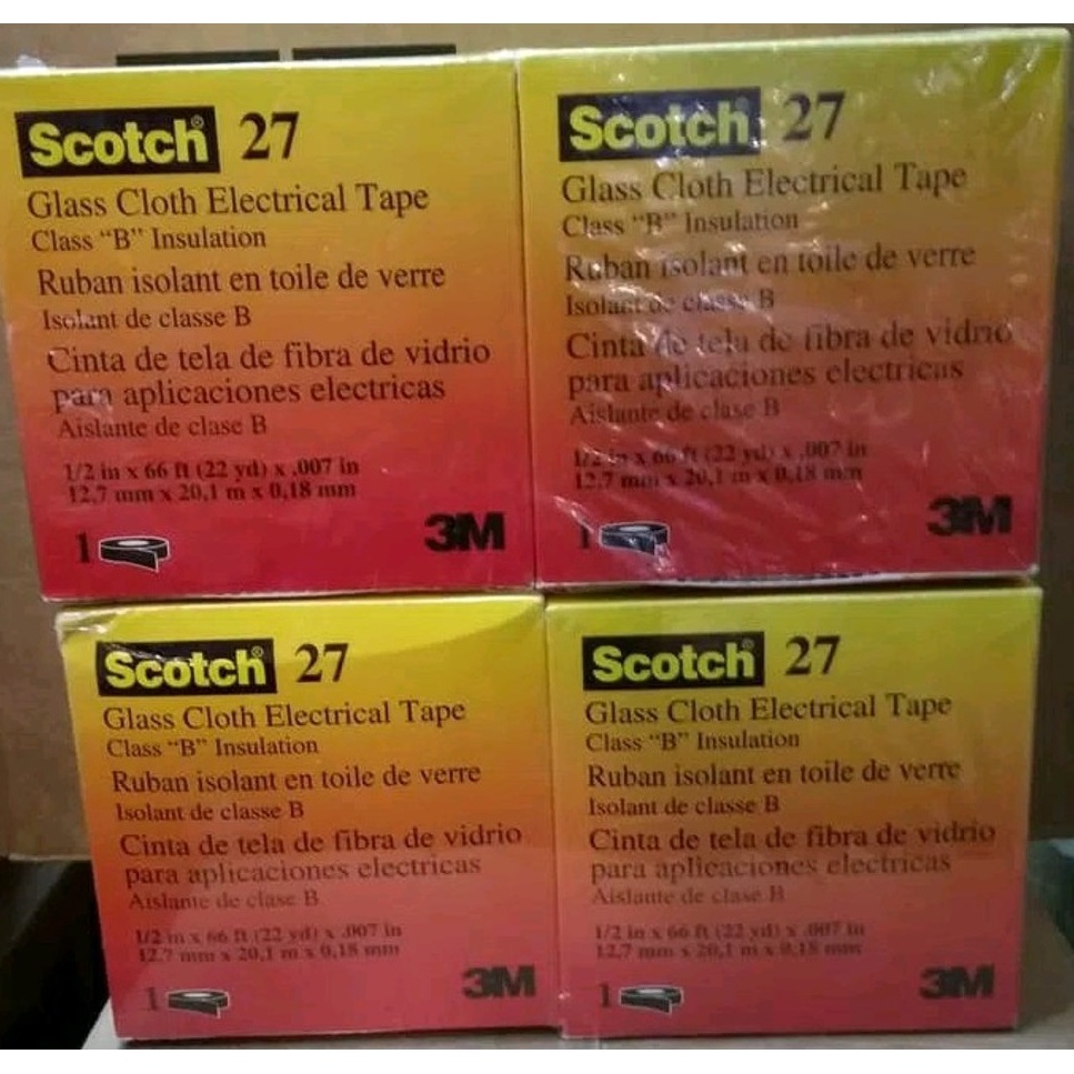 

scotch 27 glass clothelectrical tape 3m,Isolasi Solatip Listrik 12mm