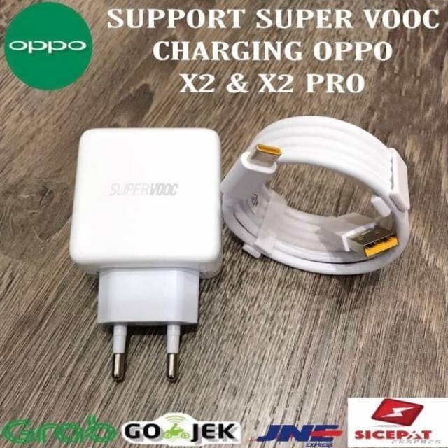 Charger Oppo Super Vooc Type C Original