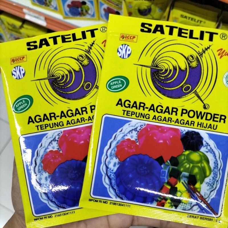 

AGAR AGAR SATELIT 5GR GREEN