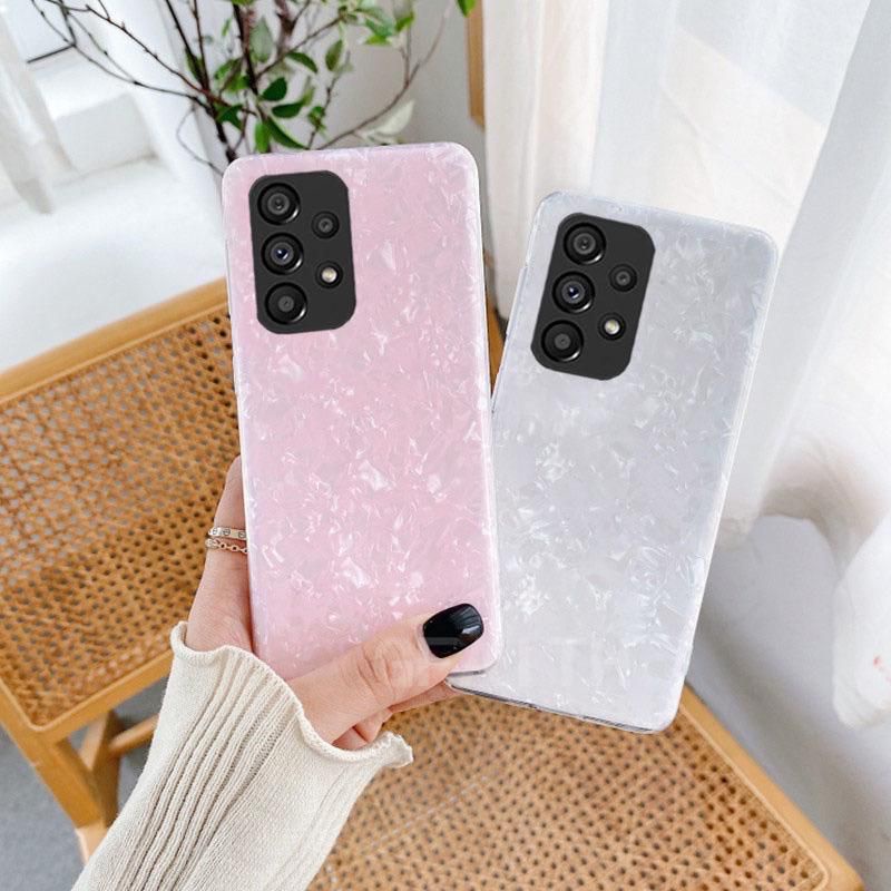 Samsung Galaxy A13 4G A23 4G A23 5G A53 5G Case Bahan Tpu Motif Kerang Berkilau