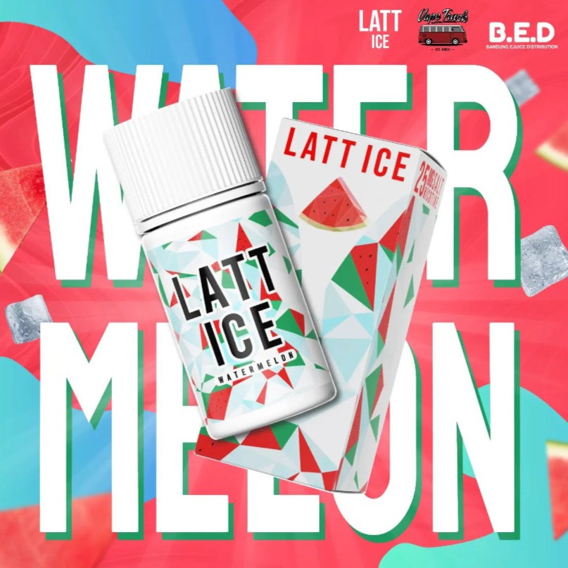 Latt Ice Watermelon Spirit Salt Nic 30ML by Vape Truck x BED