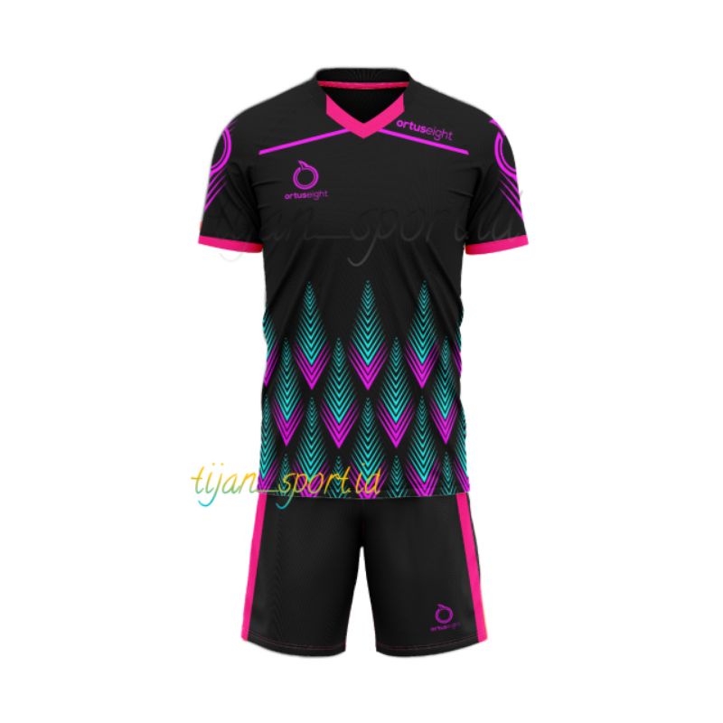 BAJU  BOLA / JERSEY FUTSAL REMAJA KEKINIAN SETELAN BAJU ORTUSEIGHT PRIA WANITA