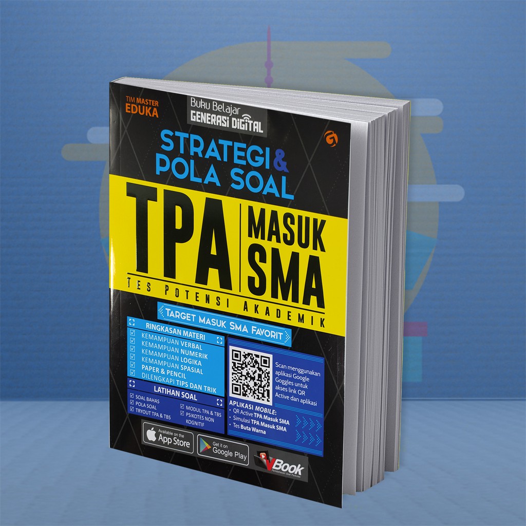 Buku Tes Masuk Sma Strategi Pola Soal Tpa Masuk Sma Shopee Indonesia