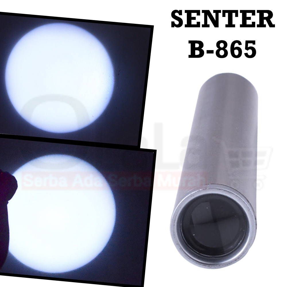 Mini LED Senter Saku Taktis Senter Obor -  LED Pulpen Ringan - Senter Mini B-865