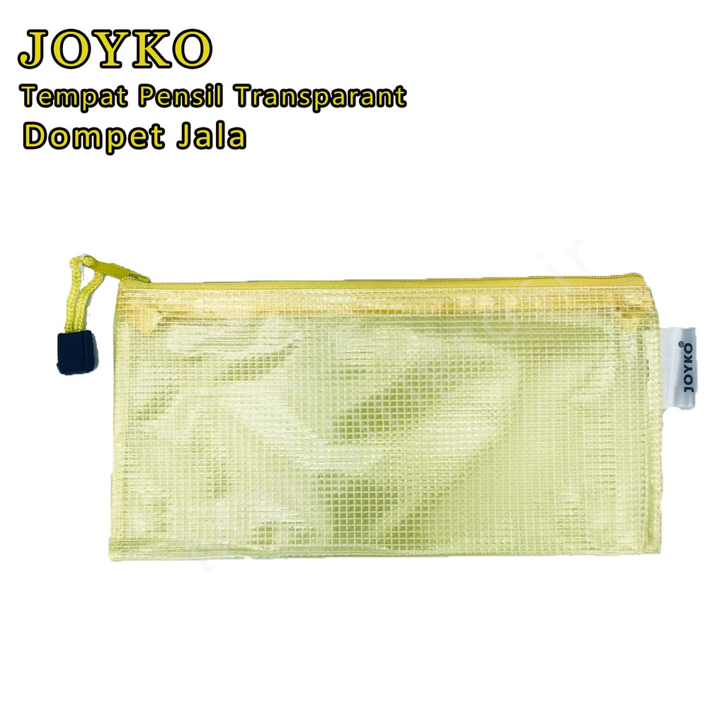 Dompet Jala * Joyko * Tempat Pensil Transparan * DCB-33Bill