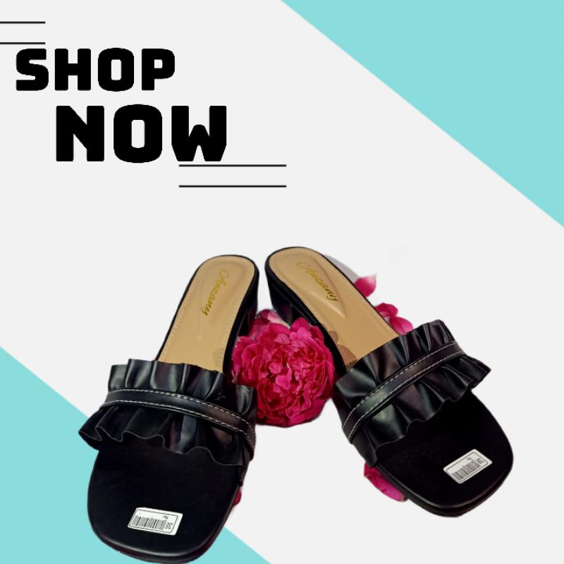 abilo Sandal Heels Wanita Terbaru/Sandal Hak Tahu/Sandal Heel Wanita Terbaru 2021 Kondangan/Sandal H