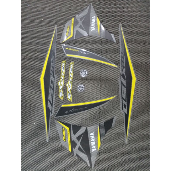 Striping Transparan Jupiter Mx New Custom / Sticker Jupiter Mx New Transparan Custom Exciter