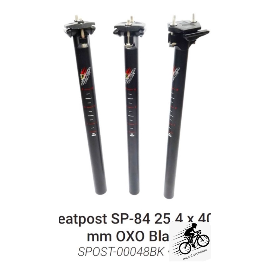 Seatpost Cagak Sadel Tiang Sadel Oxo 27.2 Alloy Panjang 400 mm