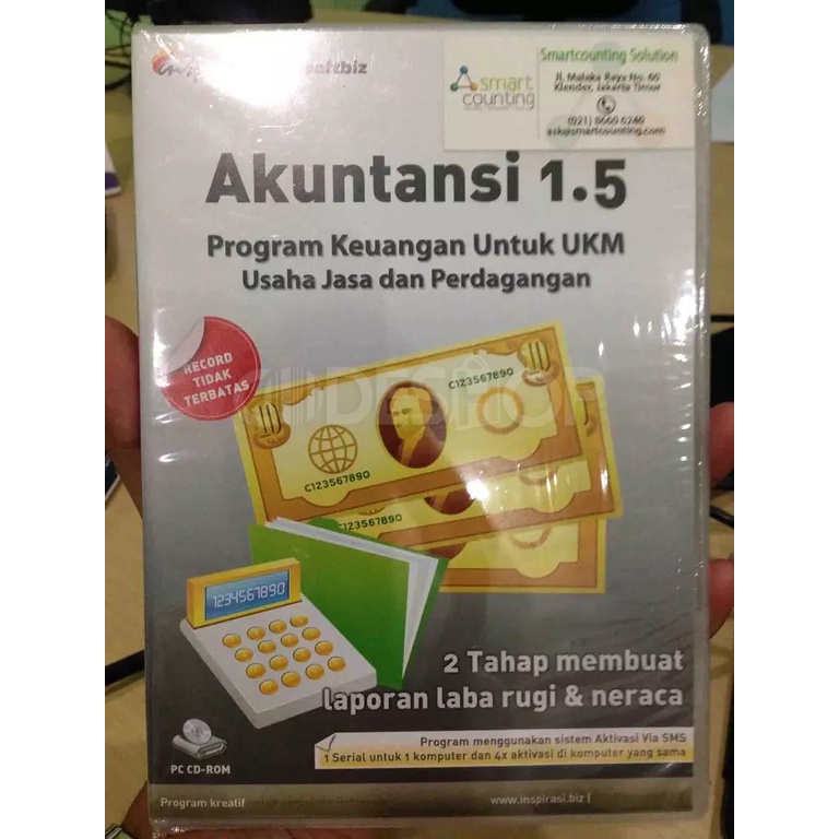 Program Keuangan Akuntansi 1.5 Software UMKM Original