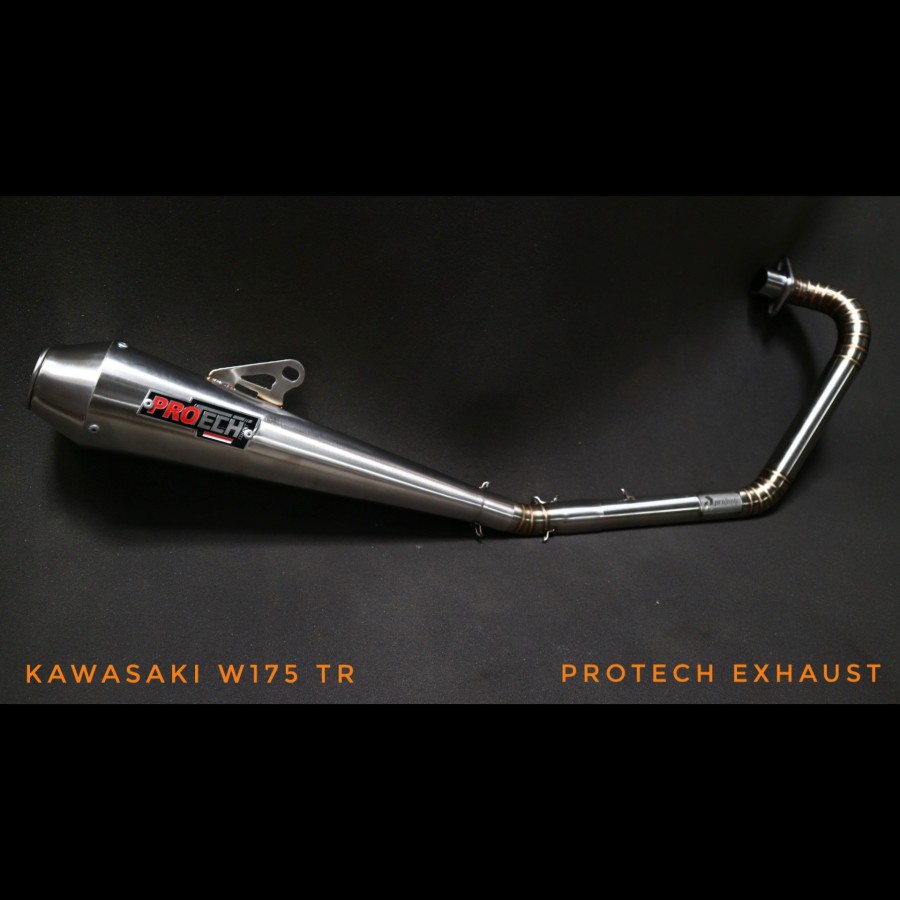 knalpot kawasaki W175 TR Estrella W 175 caferacer racing