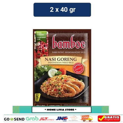 

Bamboe Bumbu Nasi Goreng 2 x 40 gr