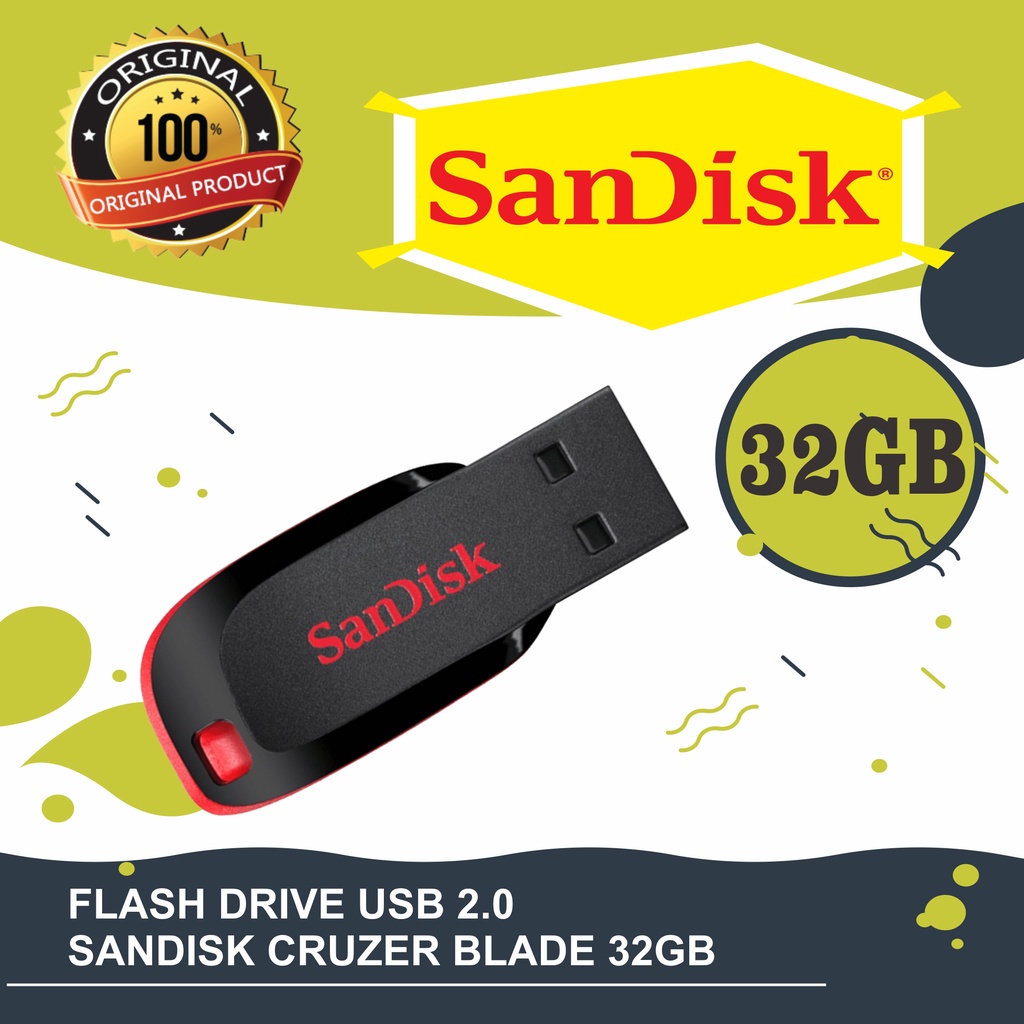 FLASHDISK SANDISK 32 GB ORI ORIGINAL